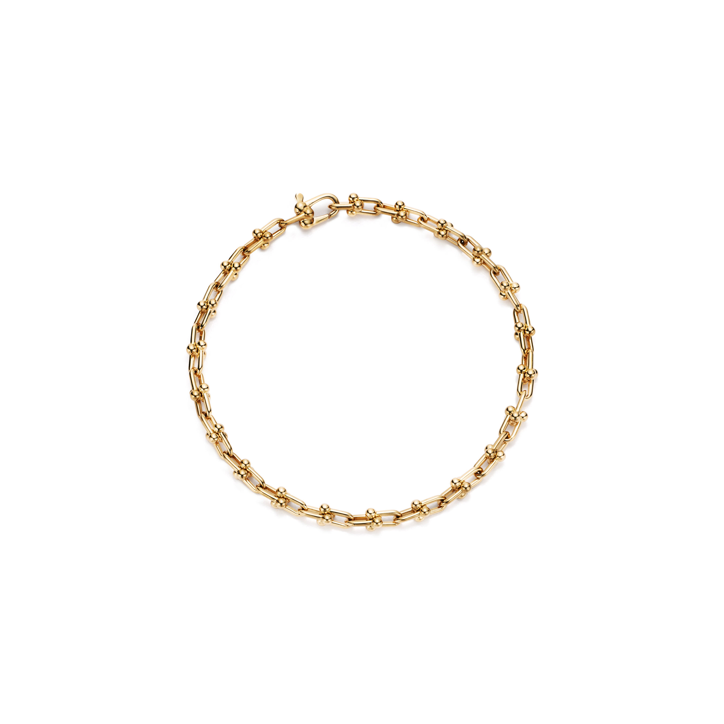 TIFFANY HARDWEARMICRO LINK BRACELET IN YELLOW GOLD 60416923